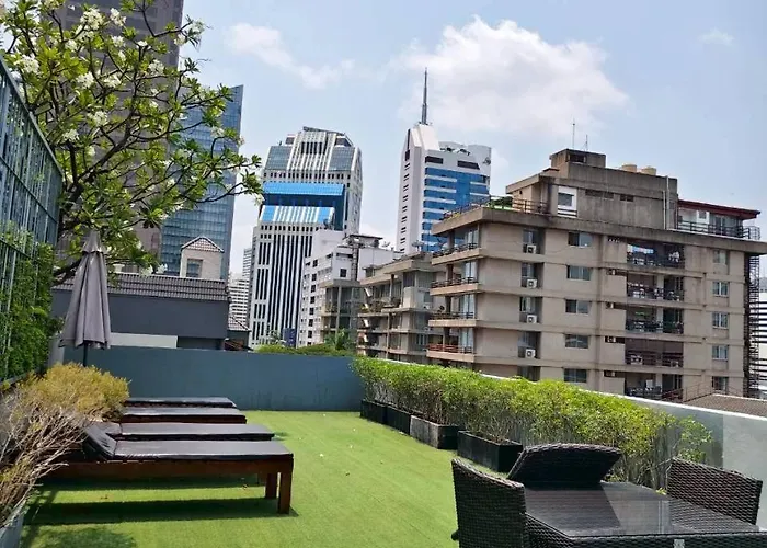 Modern 1br Rooftop Pool 300m To Bts Nana Sukhumvit Bangkok